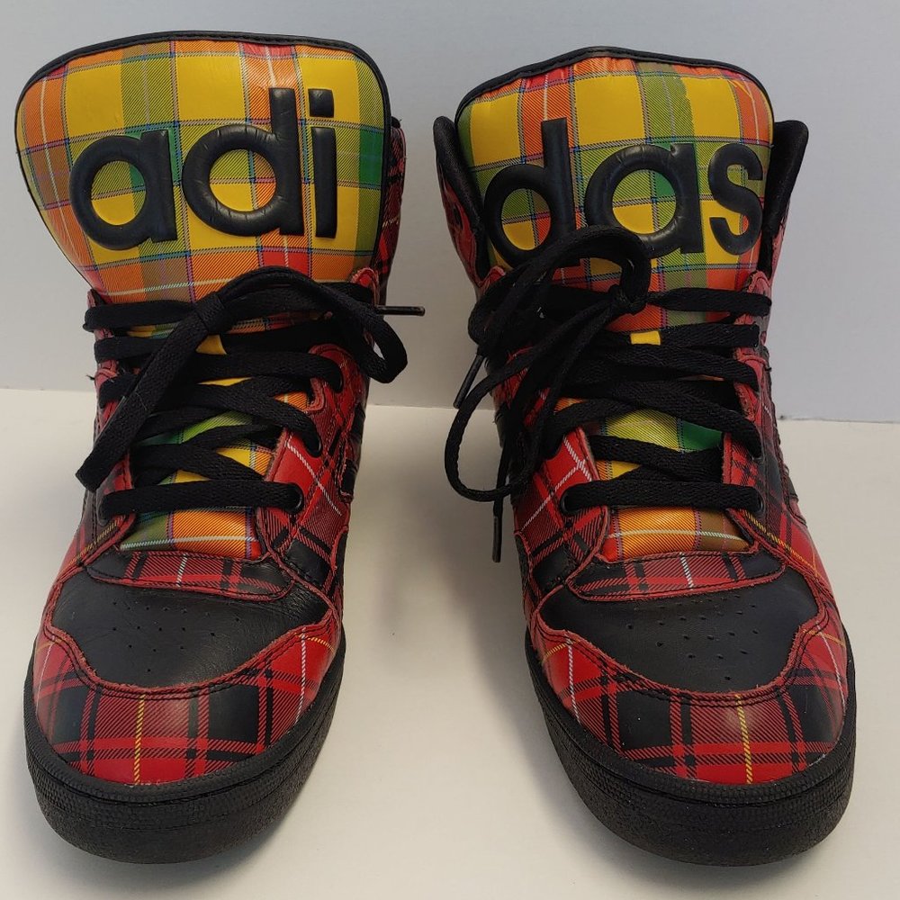 Jeremy Scott Adidas Men's Hi Top Sneakers Size 11